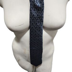 Givenchy Monsieur Geometric  Vintage Mens Tie Office Corporate Work Designer